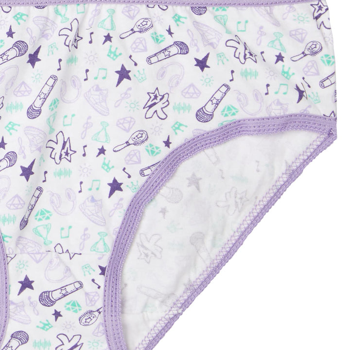 Karma’s World Girls'  Exclusive Pack 100% Combed Cotton 10-Pack Underwear in Sizes 4, 6 and 8 Karma's World 10pk