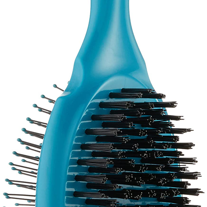 Wet Brush Ultimate Grooming Pet Brush, 2-in-1 Dual Sided Detangling Pet Brush - Ultra Soft IntelliFlex Bristles Removes Loose Hair & Dirt - Pet Grooming Detangler Brush for Dogs, Cats, Rabbits - Teal