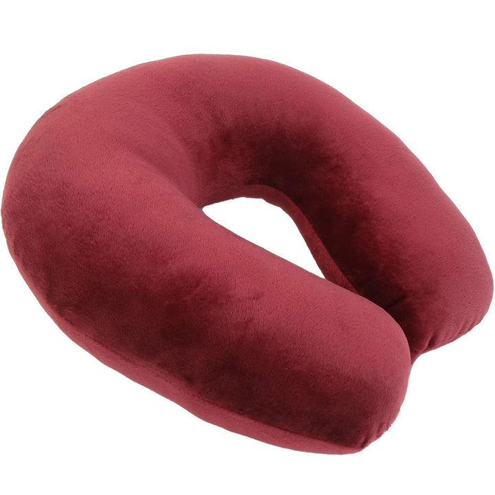 Neck Pillow Adult Cozy Soft Microfiber, Pink