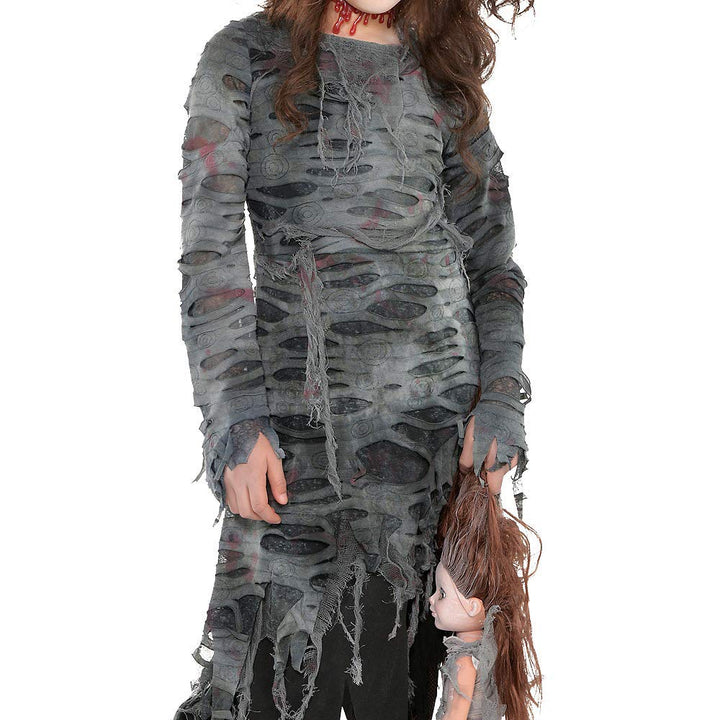 Amscan Costume Undead Walker Zombie Costume Set - Perfect for Halloween Dress-up & Parties X-Large (14-16) Muticolor