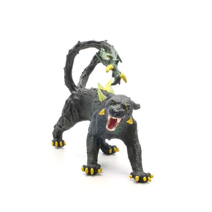 Schleich Eldrador Creatures Mythical Shadow Panther Action Figure - Mischievous Shadow Panther with Transparent Spines, Durable Toy for Boys and Girls, Gift for Kids Age 7+ 42522-N