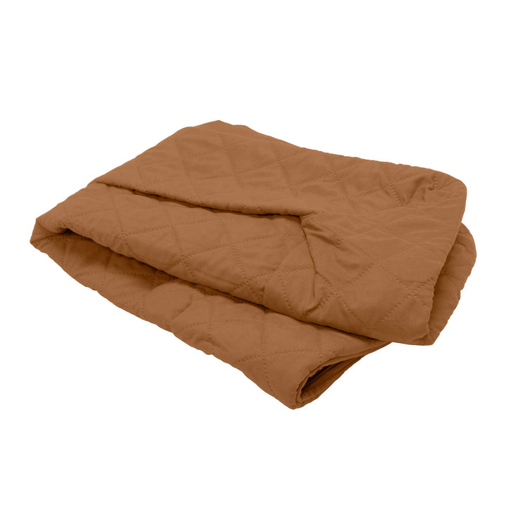 Furhaven Replacement Dog Bed Cover Quilted Sofa-Style, Machine Washable - Toasted Brown, Jumbo Plus (XX-Large) Cover Only 53.0"L x 40.0"W x 0.3"Th (Quilted) Toasted Brown