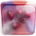 Stasher Reusable Silicone Storage Bag, Food Storage Container, Microwave and Dishwasher Safe, Leak-free, Sandwich, Rainbow Tie Dye Pink
