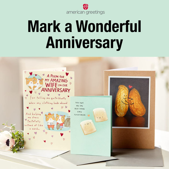 American Greetings Funny Anniversary Card (Nuts About You) Nuts About You