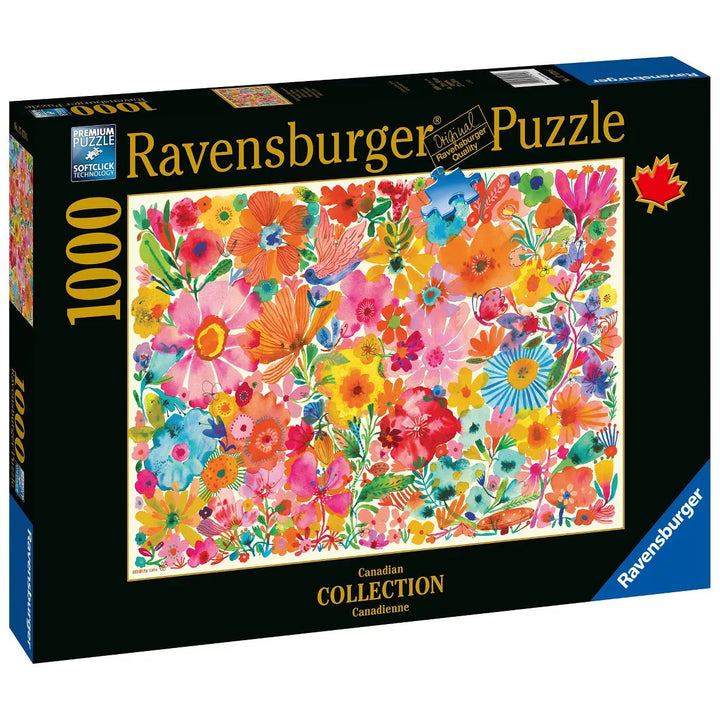 Ravensburger Canadian Collection: Blossoming Beauties Jigsaw Puzzle - 1000Pc