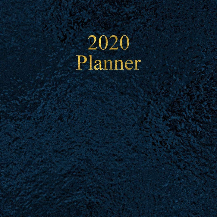 2020 Planner: Daily Weekly and Monthly Planner - January 2020 to December 2020 - Organizer & Diary - To do list - Notes - Month's Focus - Fashion and Elegant Deep Ocean design