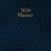 2020 Planner: Daily Weekly and Monthly Planner - January 2020 to December 2020 - Organizer & Diary - To do list - Notes - Month's Focus - Fashion and Elegant Deep Ocean design