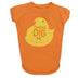 Chicks Dig Me Dog T Shirt, Size Small (S) | Orange & Yellow Shirt Dogs, Soft Comfortable Machine Washable Shirt| Officially Licensed Pet Clothing, FF15789