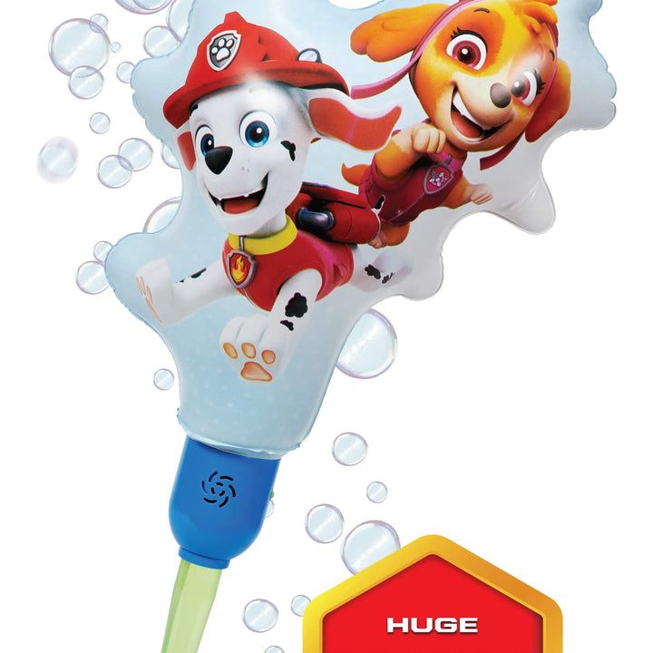 PAW Patrol Ballooble Bubble Machine  Exclusive Huge Inflatable Bubble Machine for Kids Includes a Stand and Bonus 40oz of Bubble Solution 2 in 1 Play Pattern for Maximum Bubble Toy Fun Paw Patrol