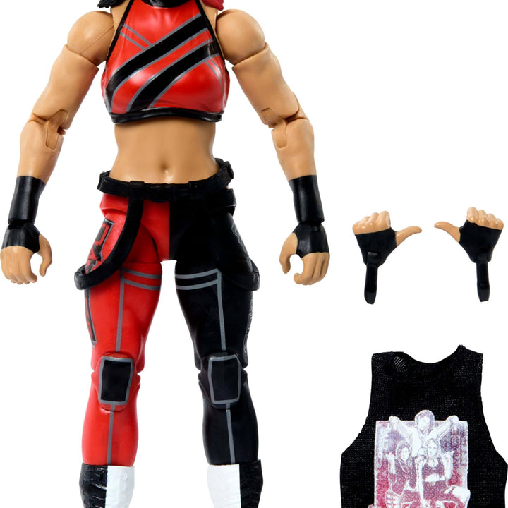 Mattel WWE Elite Collection Action Figure & Accessories, Series #109 Bayley 6-inch Collectible with 25 Articulation Points & Swappable Hands