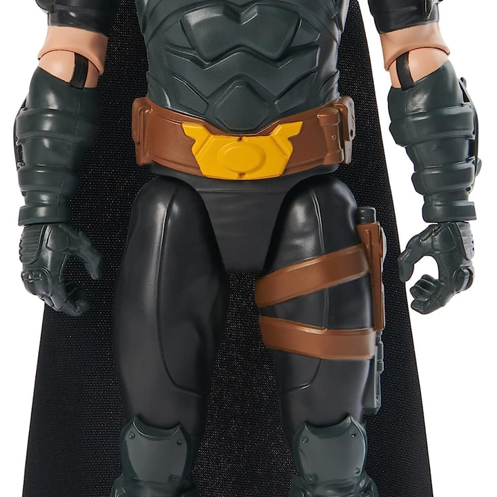 DC Comics, Batman Action Figure, 12-inch, Kids Toys for Boys and Girls, Ages 3+ Batman (Dark Gray)