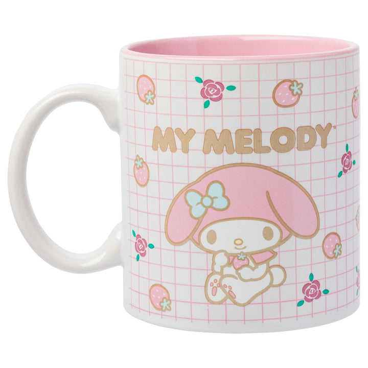 Silver Buffalo Sanrio Hello Kitty and Friends My Melody Ceramic Mug, 20 Ounces Sanrio My Melody