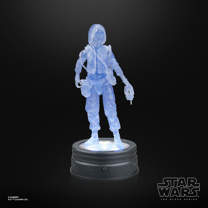 STAR WARS The Black Series Holocomm Collection OSHA Aniseya, Collectible 6 Inch Action Figure with Light-Up Holopuck