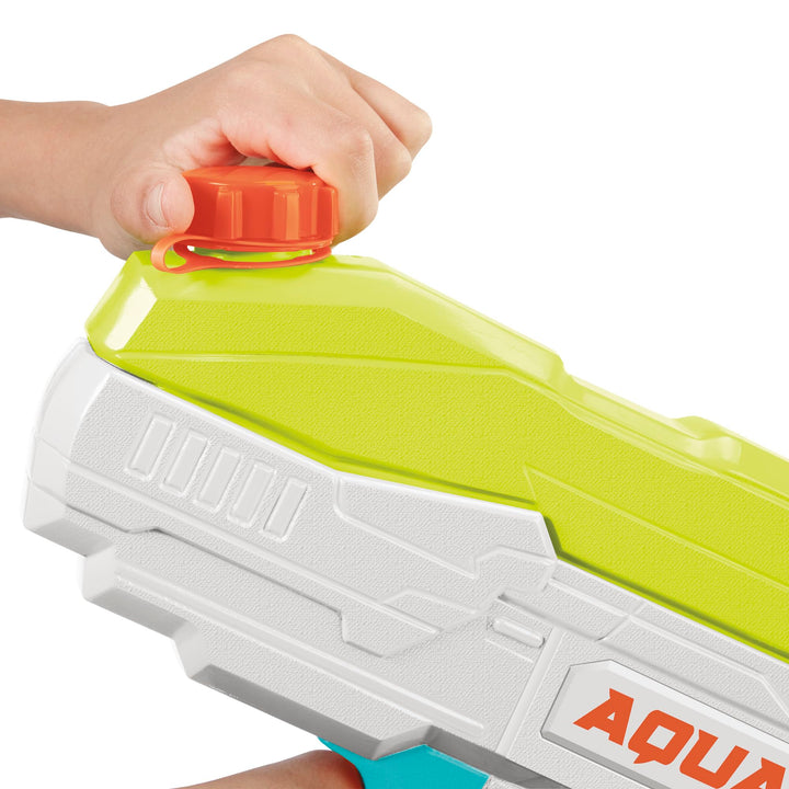 Water Warriors: Aqua Bullet - Water Blaster, Pump-Action, Launches 5 Water Bullets Every Pump, Shoots Up to 32ft, Outdoor Water Play, Kids Toy, Age 6+