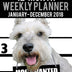 2018 Pocket Weekly Planner - Most Wanted Miniature Schnauzer: Daily Diary Monthly Yearly Calendar 5" x 8" Schedule Journal Organizer (Dog Pocket Planners 2018)