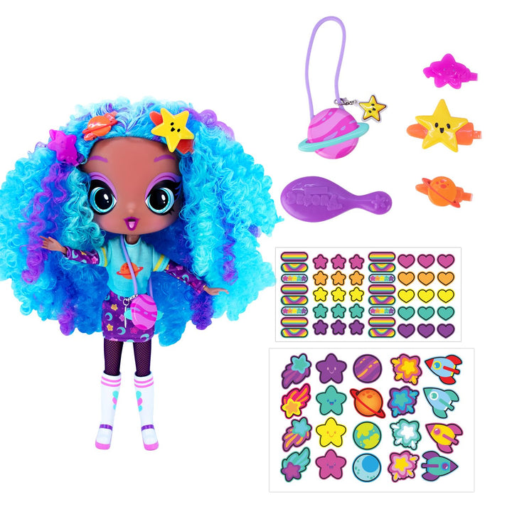 Celestia Decora Fashion Girlz 11" Doll Stickers & Endless Style Fun for Creative Play