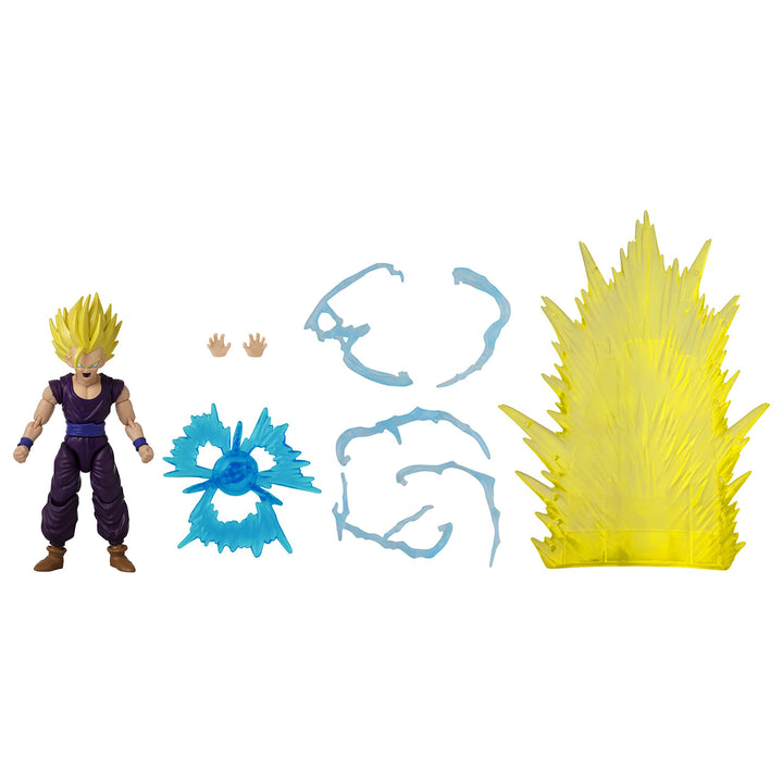 Dragon Stars Series - Dragon Ball Super - Super Saiyan 2 Gohan, Power Up Pack 6.5" Action Figure Set