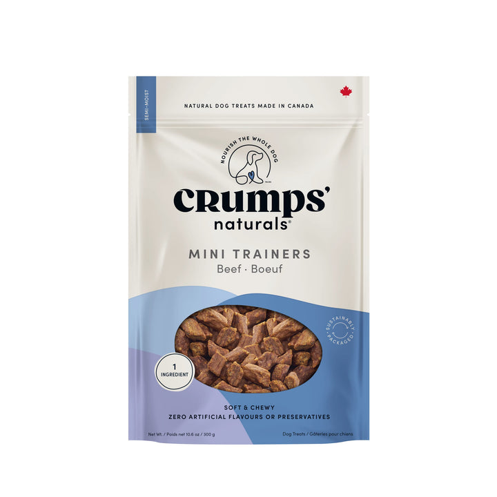 Crumps' Naturals Mini Trainers Semi Moist Beef 10.6oz