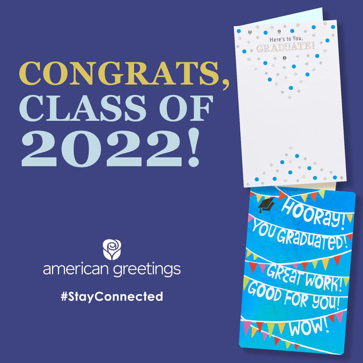 American Greetings Graduation Card with Gift Card Holder (Your Future is Bright) Your Future is Bright