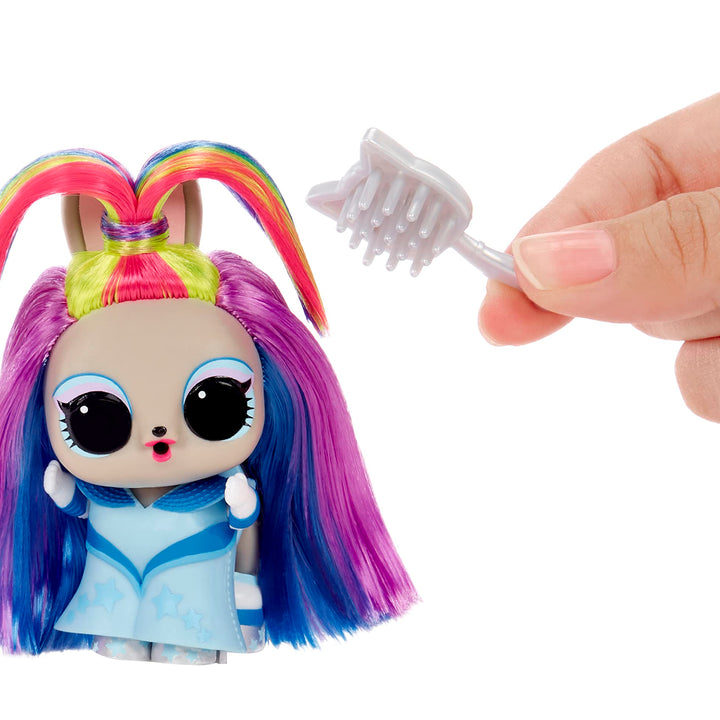 L.O.L. Surprise! Hair Pets with 10 Surprises- Collectible Pet with Real Hair, Including Music Themed Accessories, Holiday Toy, Great Gift for Kids Girls Boys Ages 4, 5, 6+ Years Old - Assorted Toy