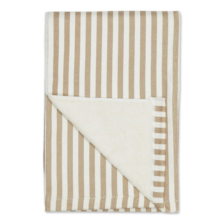 Bone Dry Pet Grooming Towel Collection Absorbent Microfiber X-Large, 41x23.5", Striped Taupe 41x23.5"