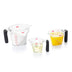 OXO Good Grips 3-Piece Angled Measuring Cup Set, Black