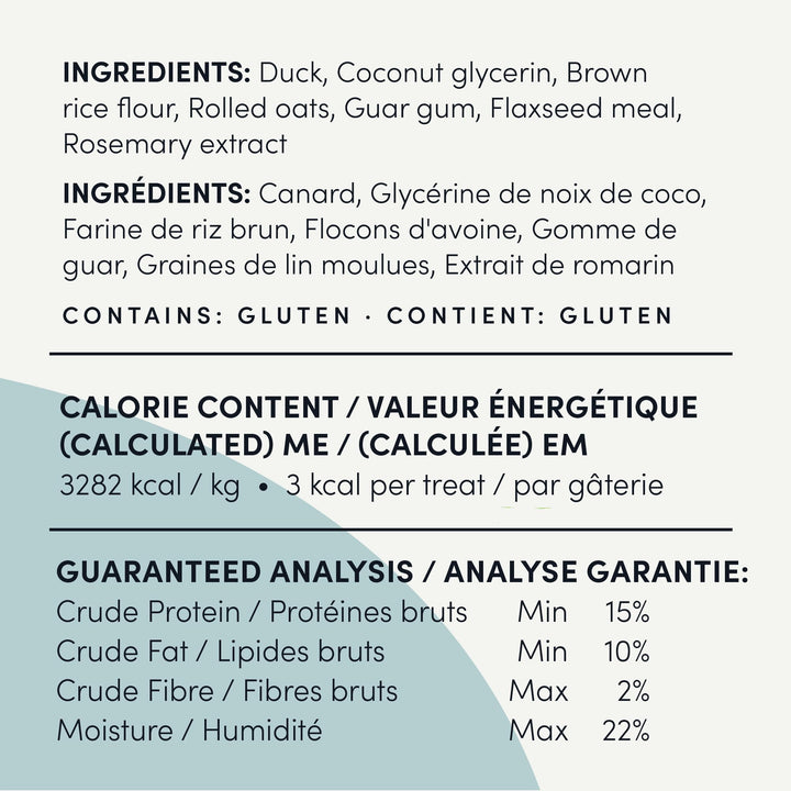 Crumps' Naturals Mini Trainers Semi-Moist Duck 10.6oz