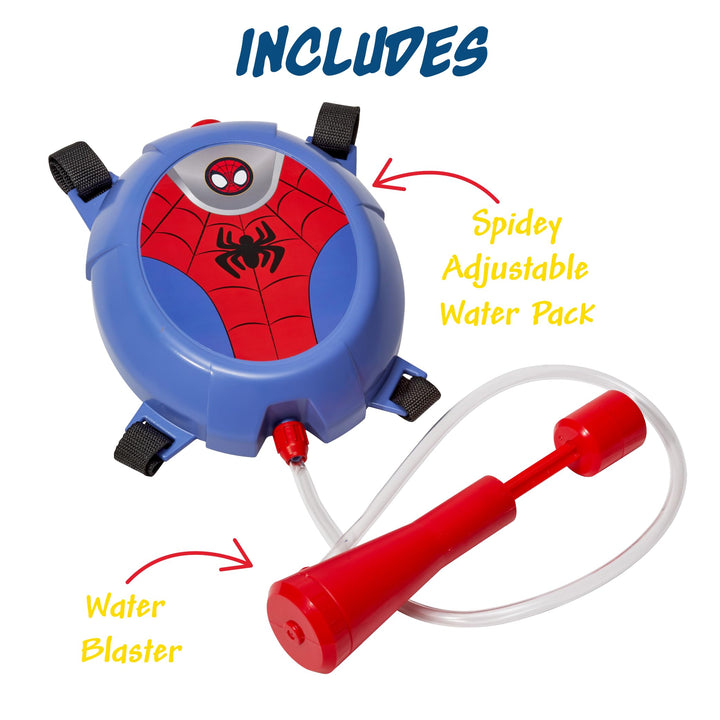 Spiderman Water Backpack Water Toy, Outdoor Water Blaster for Kids Spiderman