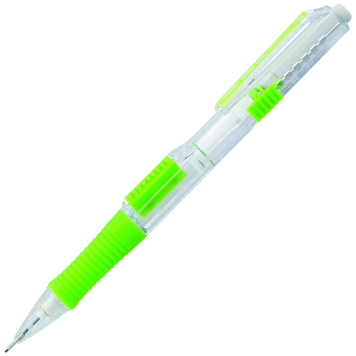 Pentel QUICK CLICK Mechanical Pencil (0.7mm), Green Barrel, Box of 12 Pencils (PD217D) 0.7mm 12 Count (Pack of 1)