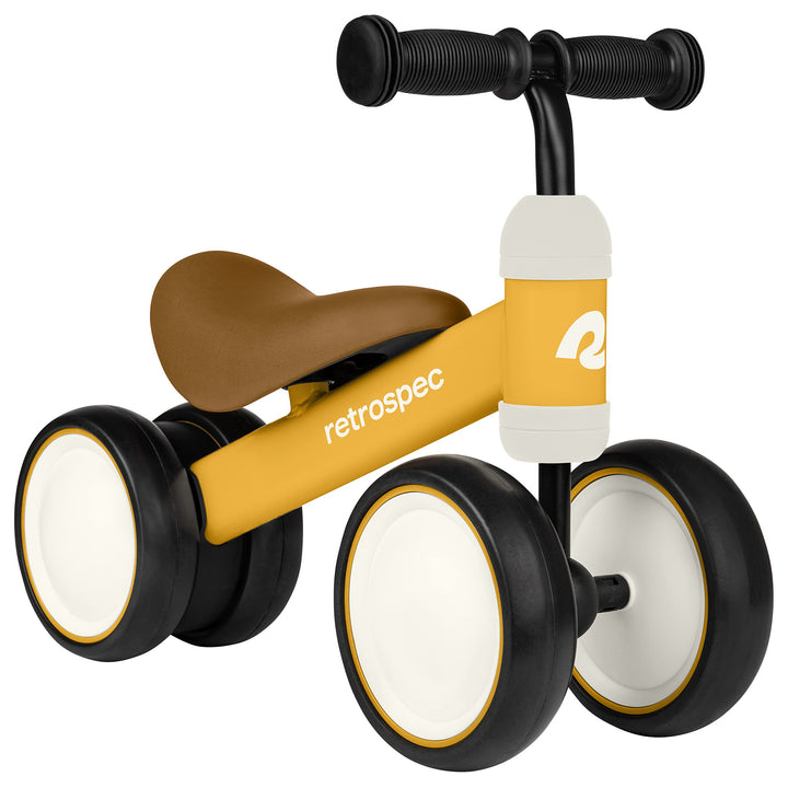 Retrospec Cricket Baby Walker 4-Wheel Balance Bike for Ages 12-24 Months Toddlers | First Birthday Gift - Toddler Bicycle Toy for 1 Year Old’s - Ride On Toys for Boys & Girls Olive Drab One Size