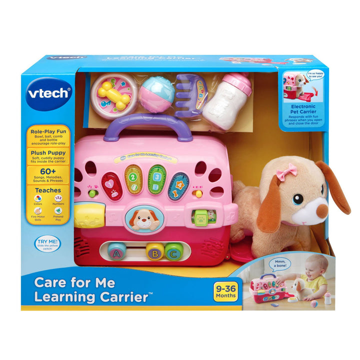 VTech Care for Me Learning Carrier, Pink Carrier Toy