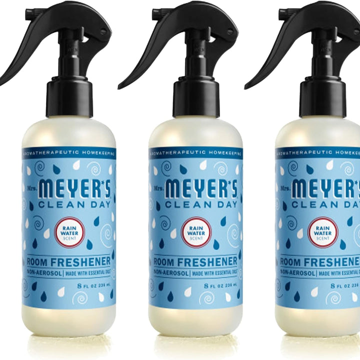 MRS. MEYER'S CLEAN DAY Room and Air Freshener Spray, Non-Aerosol Spray Bottle Infused with Essential Oils, Lemon Verbena, 8 fl. oz - Pack of 3 8 Fl Oz (Pack of 3)