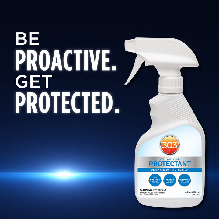 303 Aerospace Protectant UV Protection Repels Dust, Dirt, and Staining Smooth Matte Finish Restores Like-New Appearance 10 Fl Oz 10 Fl Oz (Pack of 1)