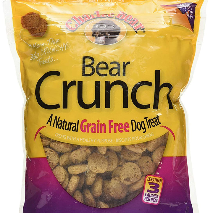 Charlee Bear Grain Free Crunch Dog Treats, Bacon & Blueberry Flavor, 8 oz 8 Ounce (Pack of 1)