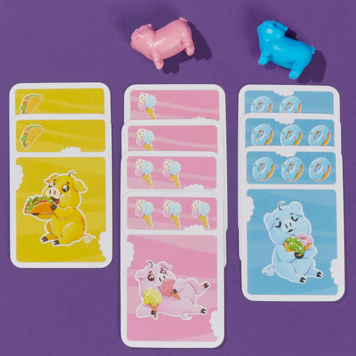 Piggy Piggy Card Game | Fun Family Games for Kids, Teens, and Adults | Ages 7 and Up | 2 to 6 Players I 20 Mins. Average | Quick-Playing Travel Games