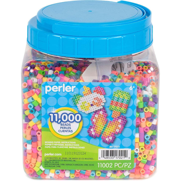 Perler Beads, Summer Mix, 11,000 Beads (PER8017021) Fuse Beads