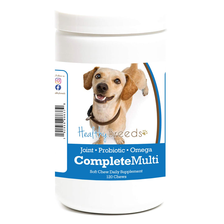 Healthy Breeds Chiweenie All in One Multivitamin Soft Chew 120 Count