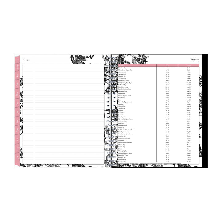 Blue Sky 2023-2024 Academic Year Monthly Planner, 8" x 10", Flexible Cover, Wirebound, Analeis (130613-A24) New Edition