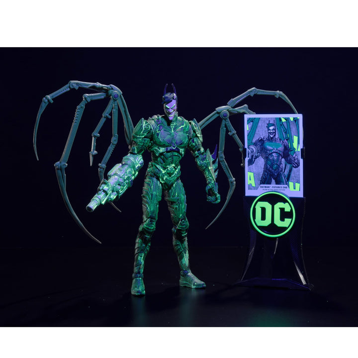 McFarlane Toys - DC Multiverse Batman: Futures End Glow in The Dark Edition 7in Action Figure, Gold Label,  Exclusive