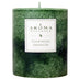 Aroma Naturals Holiday Juniper, Spruce and Basil Essential Oil Pillar Candle, Fresh Forest, 3 inch x 3.5 inch Juniper, Spruce & Basil 3" x 3.5" Pillar