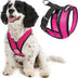 Gooby Comfort X Head In Harness - Flamingo Pink, Large - No Pull Small Dog Harness, Patented Choke-Free X Frame - On the Go Dog Harness for Medium Dogs No Pull or Small Dogs for Indoor and Outdoor Use