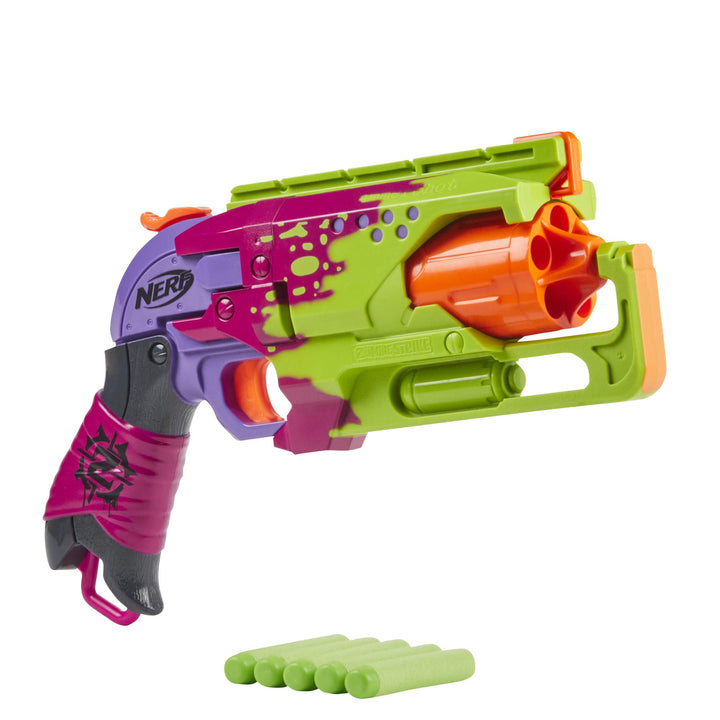 Nerf Zombie Strike Hammershot Blaster, Splatter ( Exclusive)