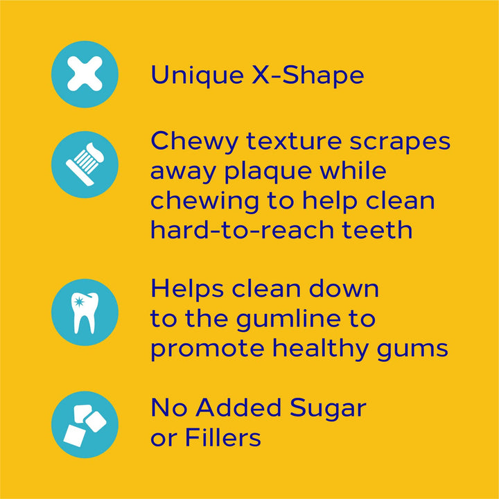 PEDIGREE DENTASTIX Large Dog Dental Treats Original Flavor Dental Bones, 14.99 oz. Pack (18 Treats) Chicken 14.99 Ounce (Pack of 1)