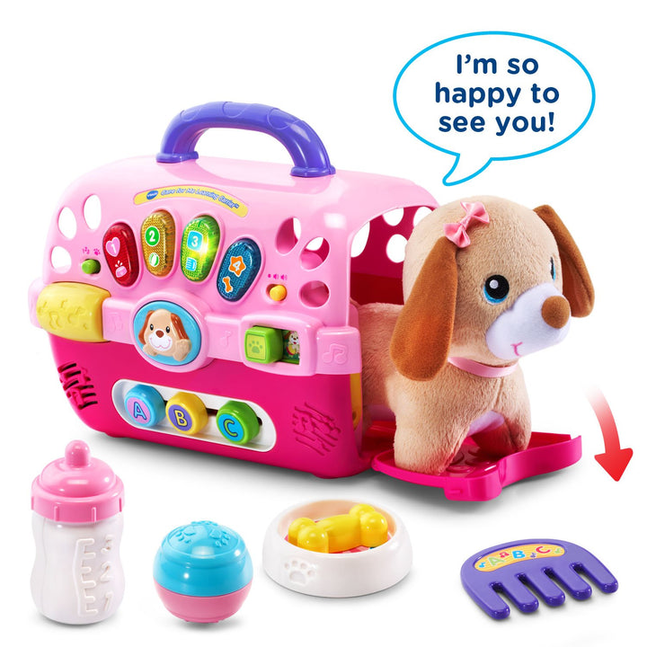 VTech Care for Me Learning Carrier, Pink Carrier Toy