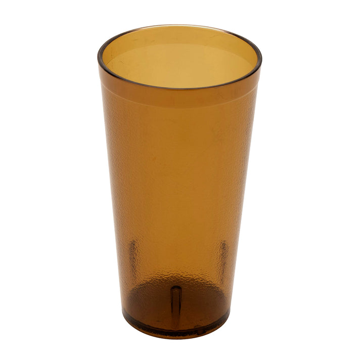 G.E.T. 6620-1-A-EC Heavy-Duty Plastic Restaurant Tumblers, 20 Ounce, Amber (Set of 4) 4 Count (Pack of 1) 20 ounces