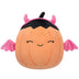 Squishmallows Original 8-Inch Margie Pumpkin in Pink Devil Costume - Official Jazwares Halloween Plush (Little)