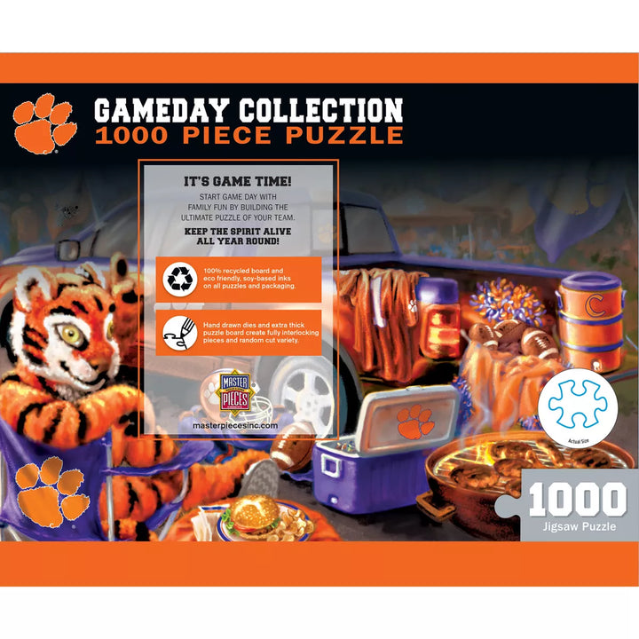 Masterpieces 1000 Piece Jigsaw Puzzle - NCAA Clemson Tigers Gameday.