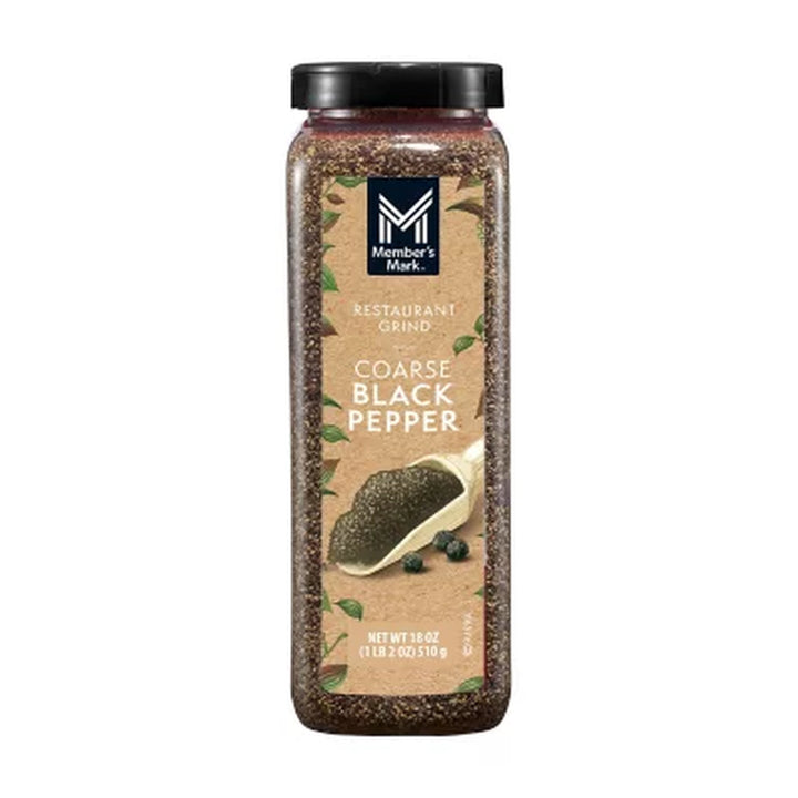 Member'S Mark Restaurant Coarse Black Pepper, 18 Oz.