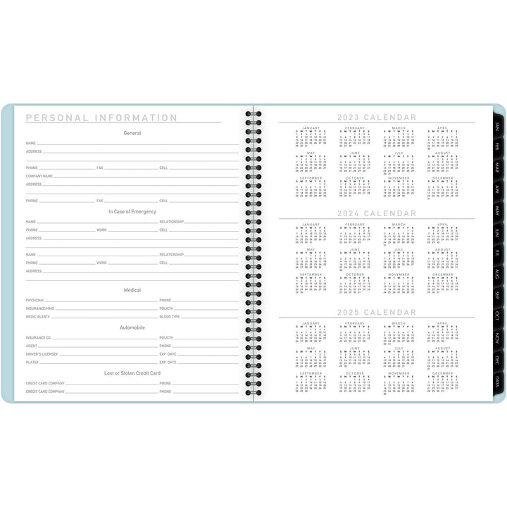 AT-A-GLANCE 2024 Monthly Planner, 9" x 11", Large, Contemporary Lite, Sky Blue (7026XL3824) 2024 Old Edition