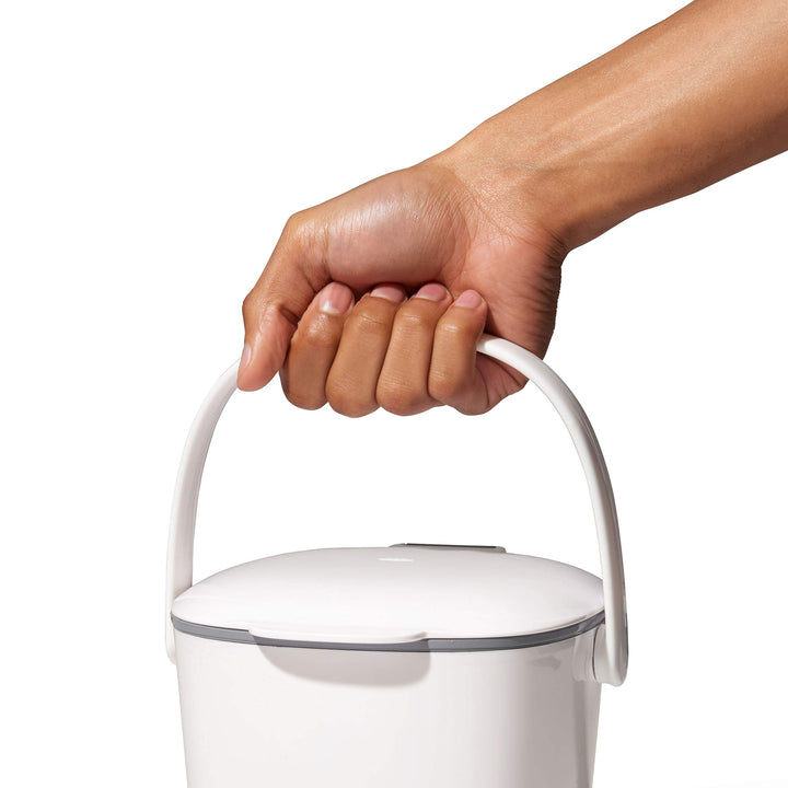 OXO Good Grips Easy-Clean Compost Bin, White - 0.75 GAL